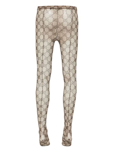 Gucci GG Supreme Pattern Tights .